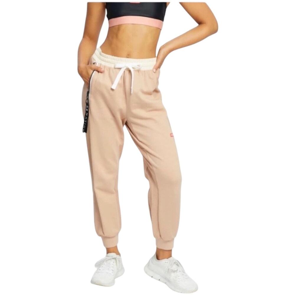 P. E. Nation Regain Track Pant Size S Rugby Tan Organic Cotton